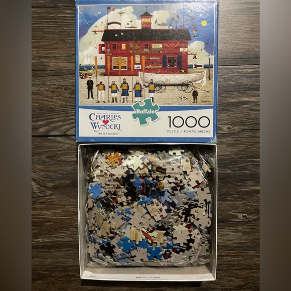 Buffalo Games - Charles Wysocki - The Sea Buglers - 1000 Piece Jigsaw Puzzle 🧩 - Picture 2 of 3